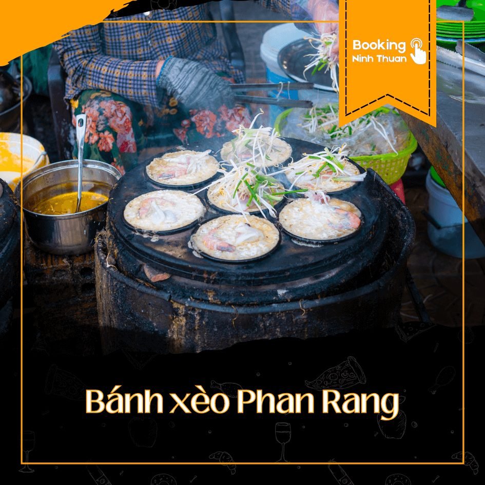 Đặc sản Phan Rang Ninh Thuận bánh xèo hải sản. Ảnh: Booking Ninh Thuận