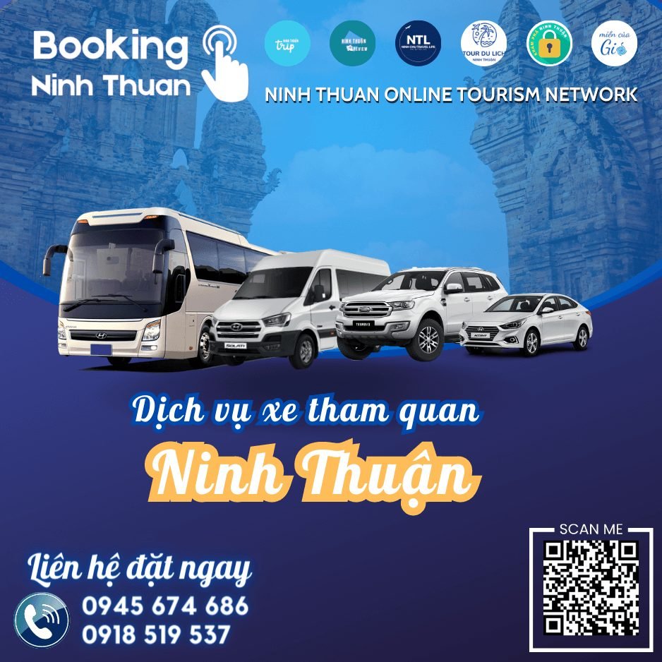 Đặt thuê xe tham quan Ninh Thuận giá tốt nhất tại Tourdulichninhthuan.vn