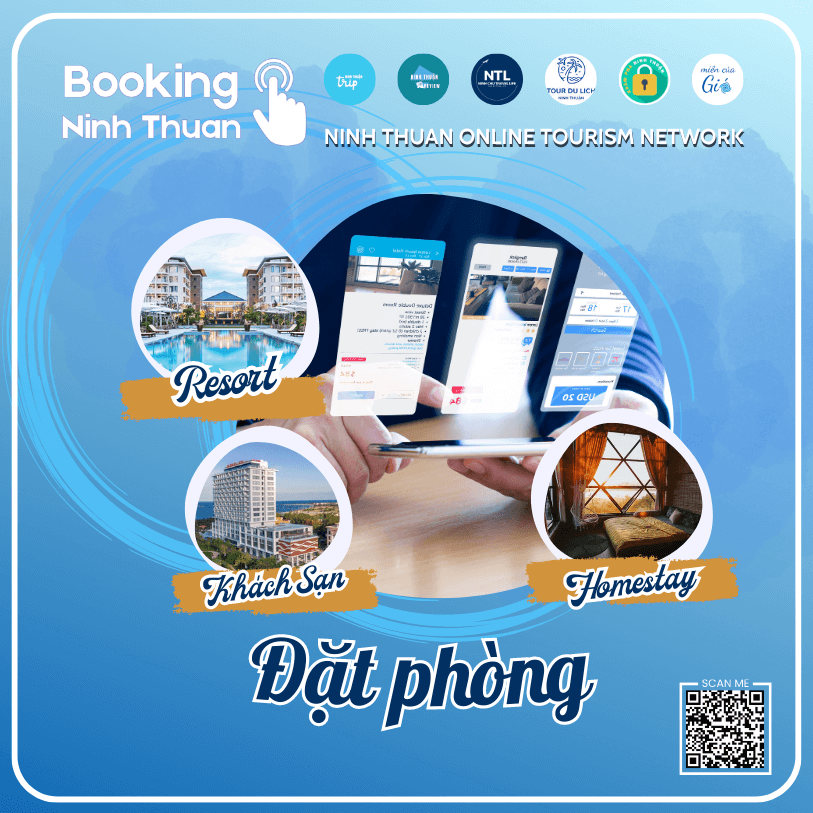 Đặt phòng khách sạn Ninh Thuận giá tốt nhiều ưu đãi tại Booking Ninh Thuận. Ảnh: Booking Ninh Thuận